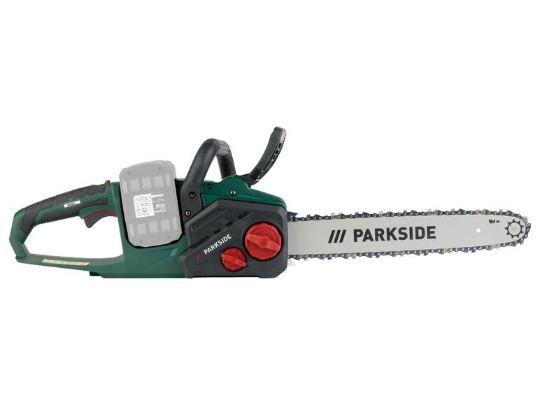  Zobrazit na celou obrazovku PARKSIDE® Aku řetězová pila PKSA 40 Li B2, 2x 4 Ah - Obrázek 2