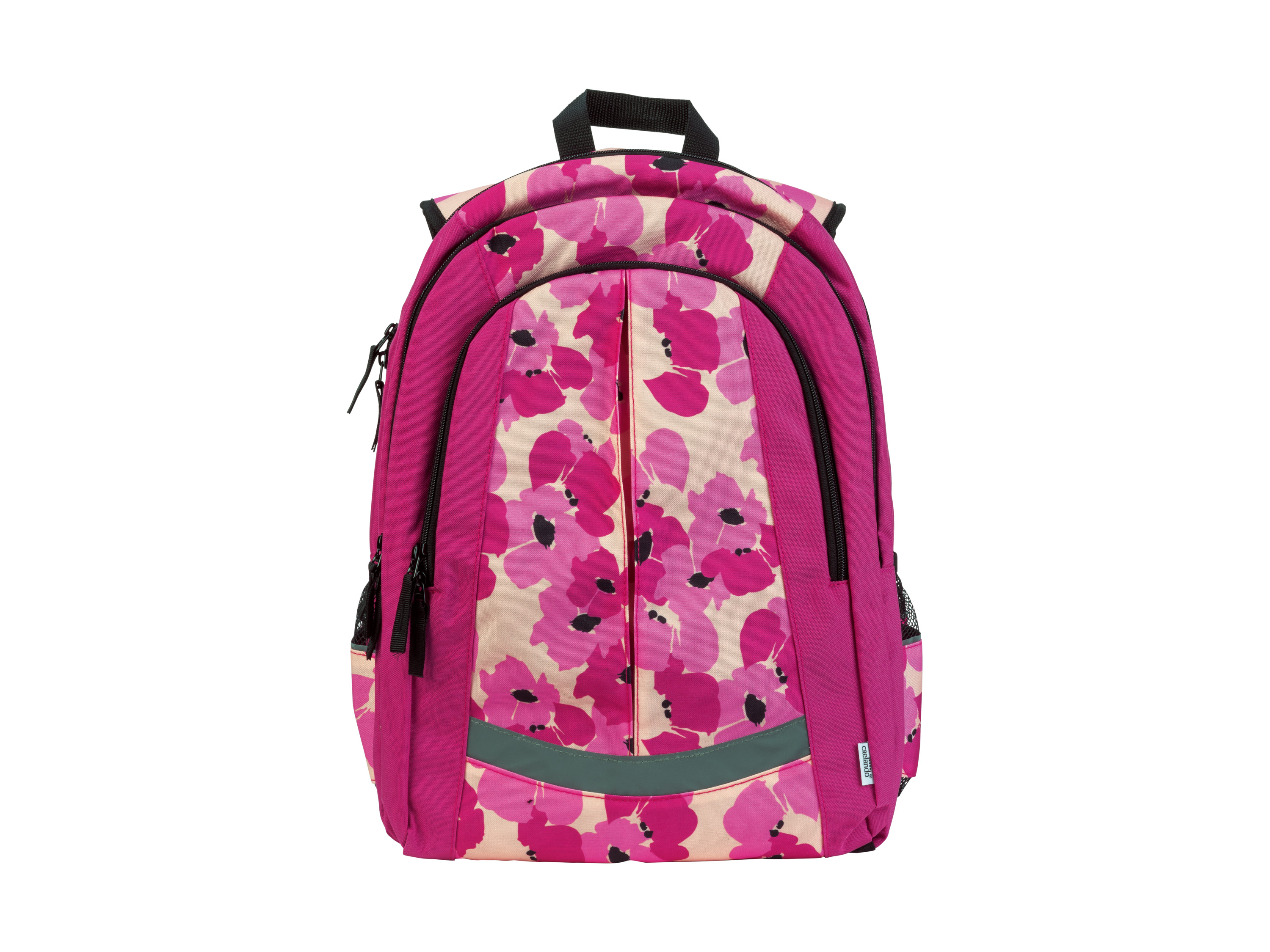 Crelando® Školní batoh, 25 l / 27 l (světle růžová)