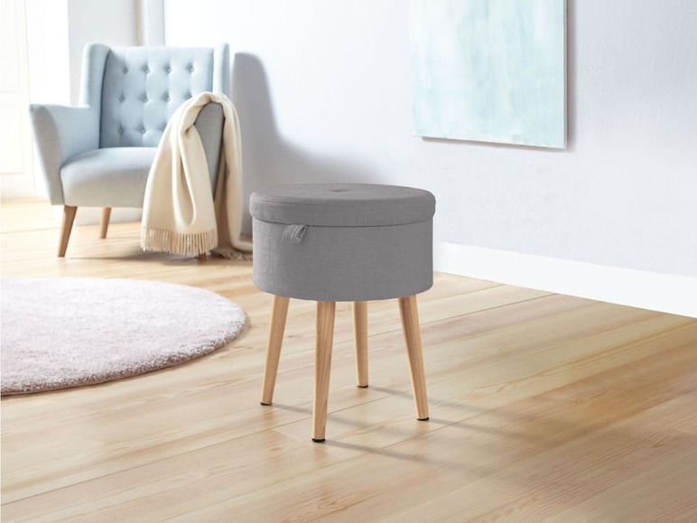  Zobrazit na celou obrazovku LIVARNO home Stolička s úložným prostorem Scandi - Obrázek 6