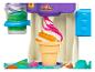 Play-Doh zmrzlinovač s barevnou modelovací hmotou v kornoutu.