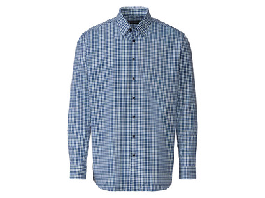 Nobel League Pánská business košile "Slim Fit", káro/zelená