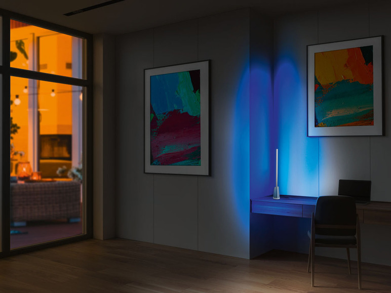  Zobrazit na celou obrazovku LIVARNO home Zigbee 3.0 Smart Home Stolní LED lampa - Obrázek 3
