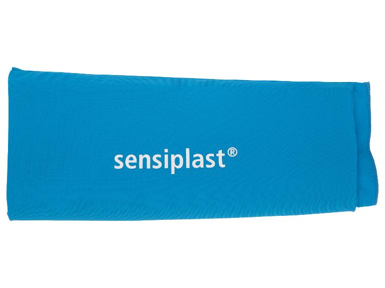 Modrý obvaz Sensiplast.