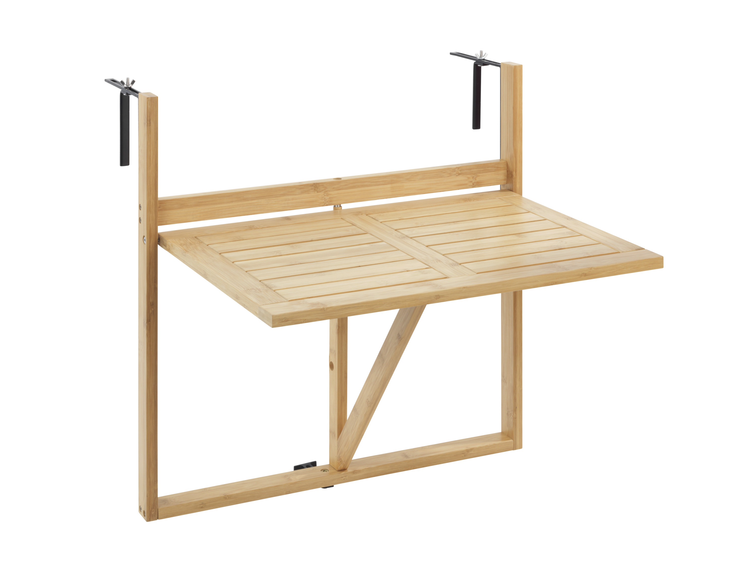 Wenko Bambusový balkonový skládací stůl „Waikiki“