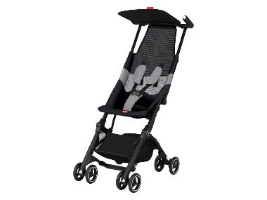 GB Skládací golfový kočárek Pockit Air All Terrain Velvet Black
