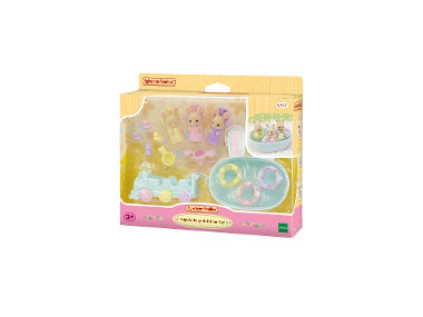 SYLVANIAN FAMILIES Koupací herní set Mléční králíčci