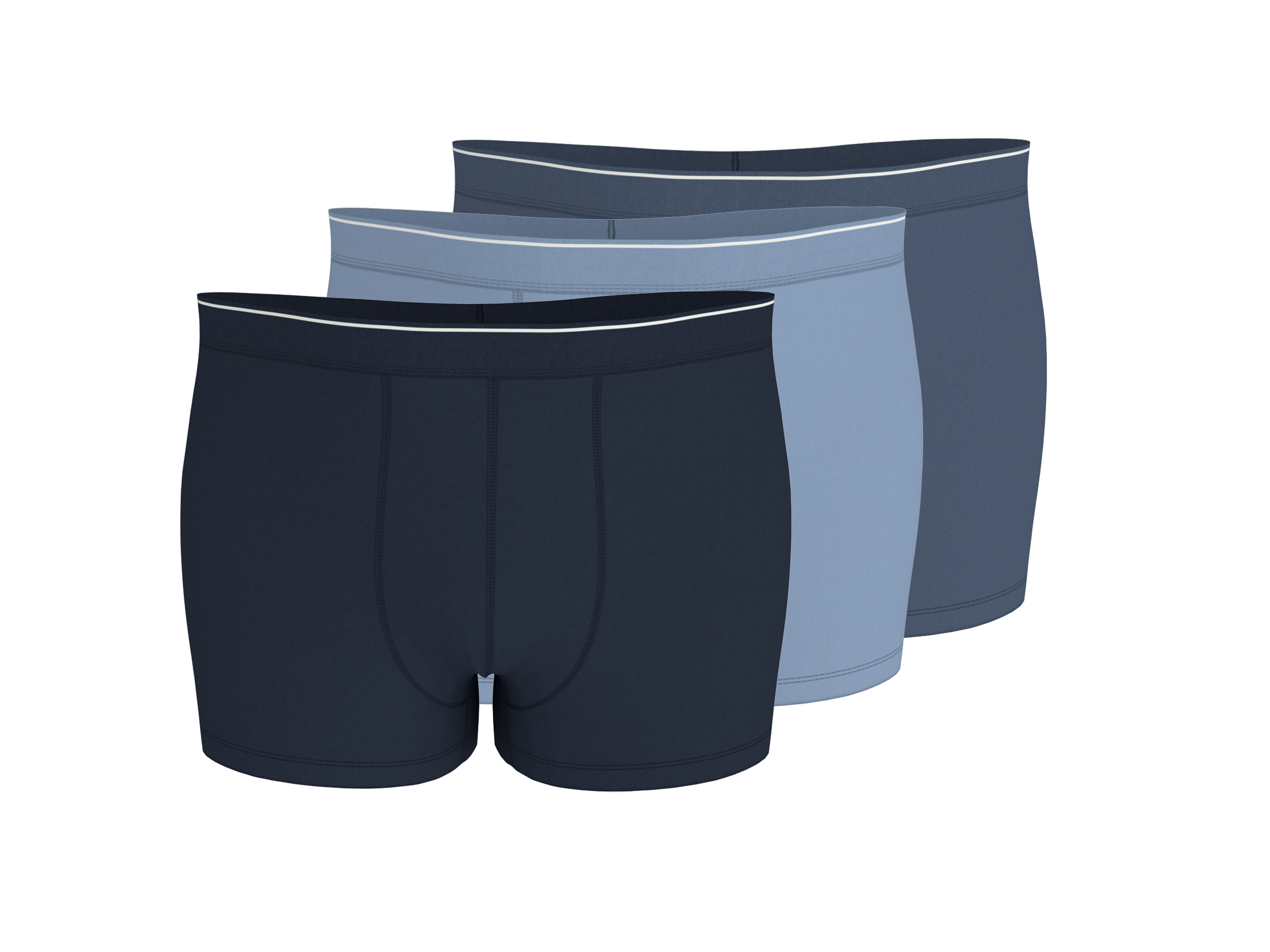 Esmara MEN Pánské boxerky, 3 kusy (navy modrá / modrá, 9/3Xl)