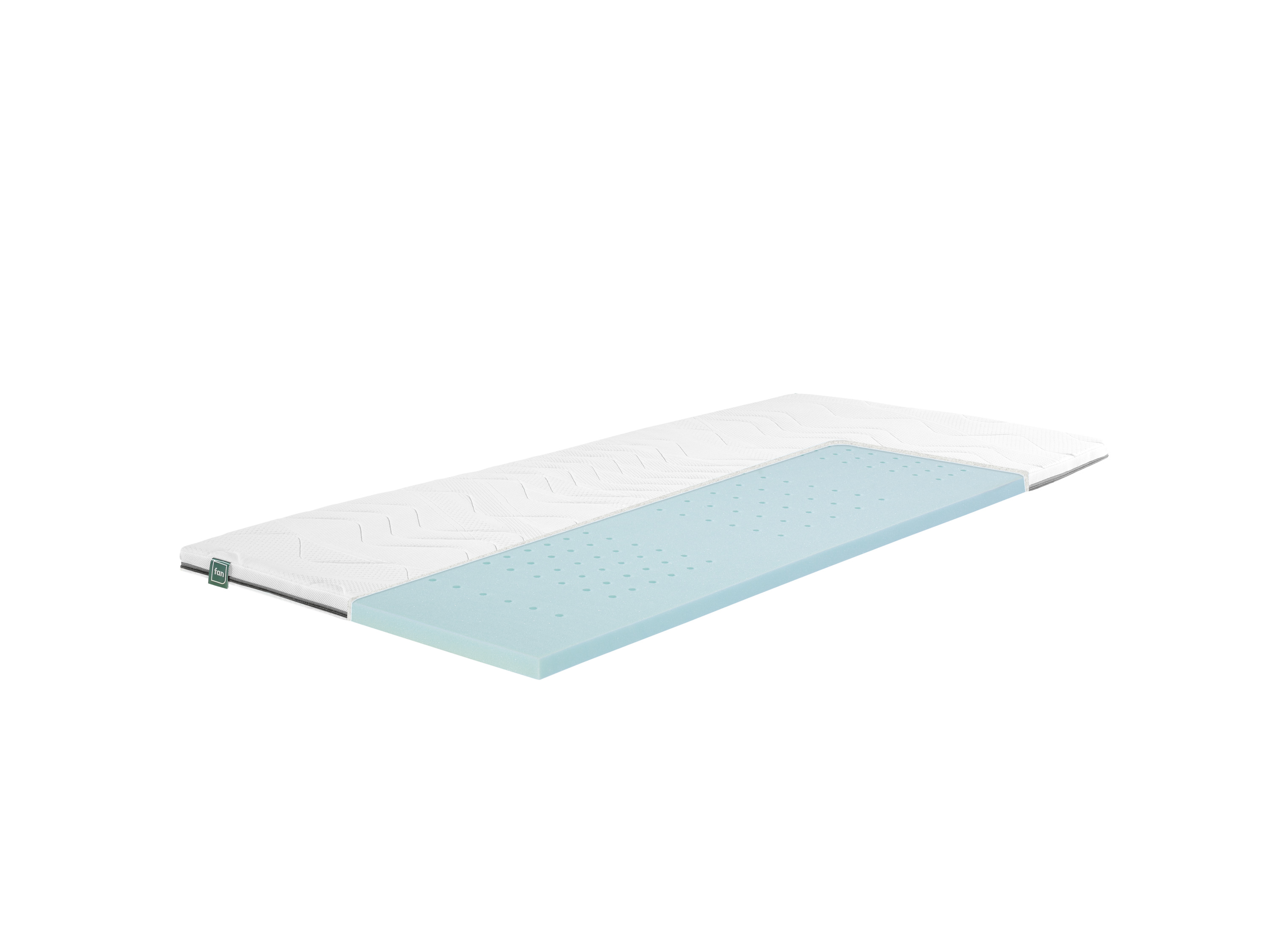 f.a.n. 7zónová vrchní matrace z hybridní pěny »fan Flex Side Clima« (H2, 120 x 200 cm)