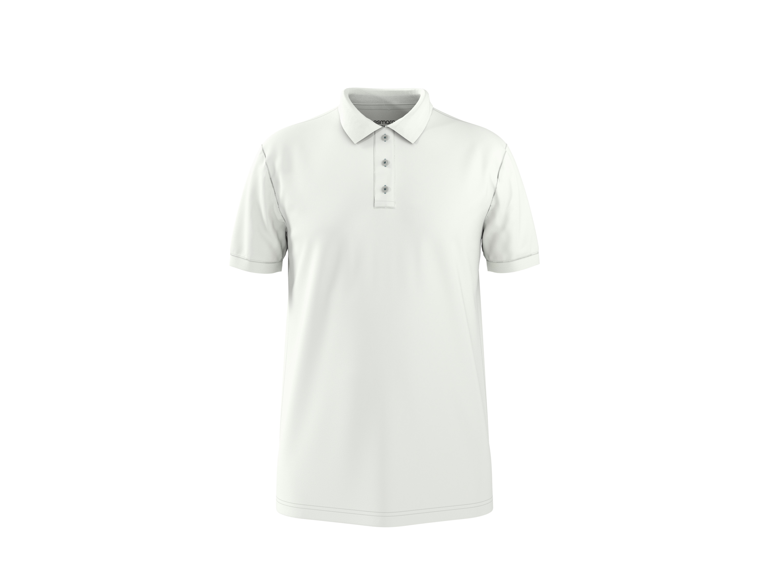 Esmara MEN Pánské polotriko s BIO bavlnou (bílá, XL (56/58))