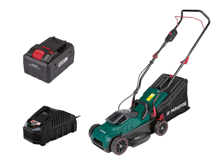 PARKSIDE® Aku sekačka na trávu PRMA 20-Li A1, 8 Ah