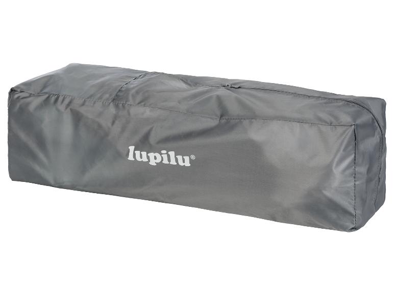 Šedý úložný vak se zipem od Lupilu.