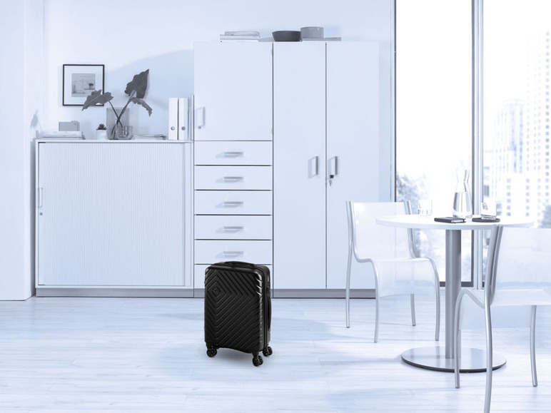  Zobrazit na celou obrazovku TOPMOVE® Skořepinový kufr, 30 l, černý - Obrázek 9