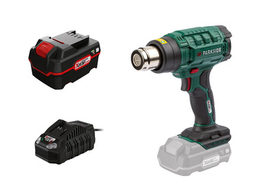PARKSIDE® Aku horkovzdušná pistole PHLGA 20-Li B1, 4 Ah