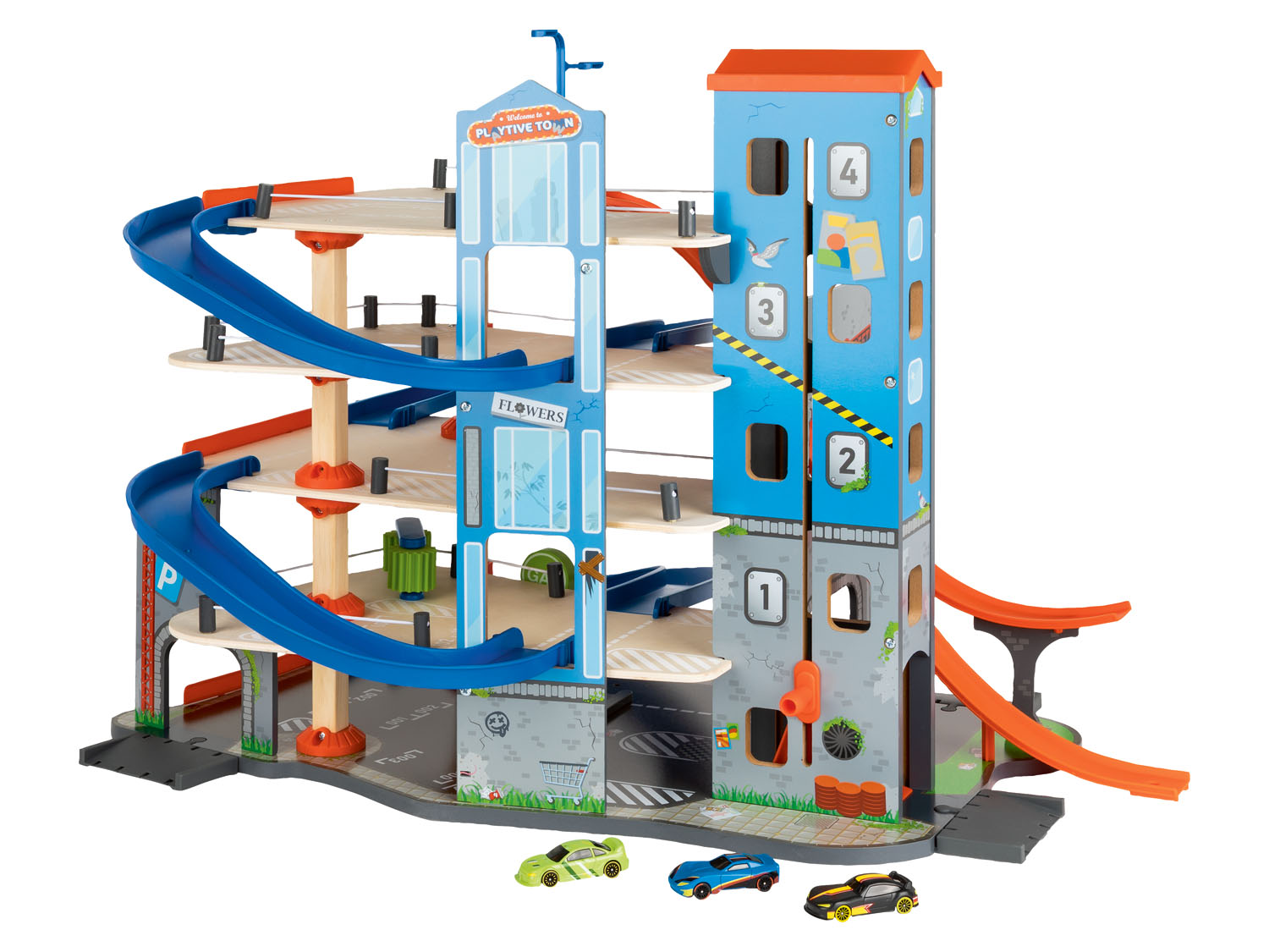 Playtive Racers Parkovací dům