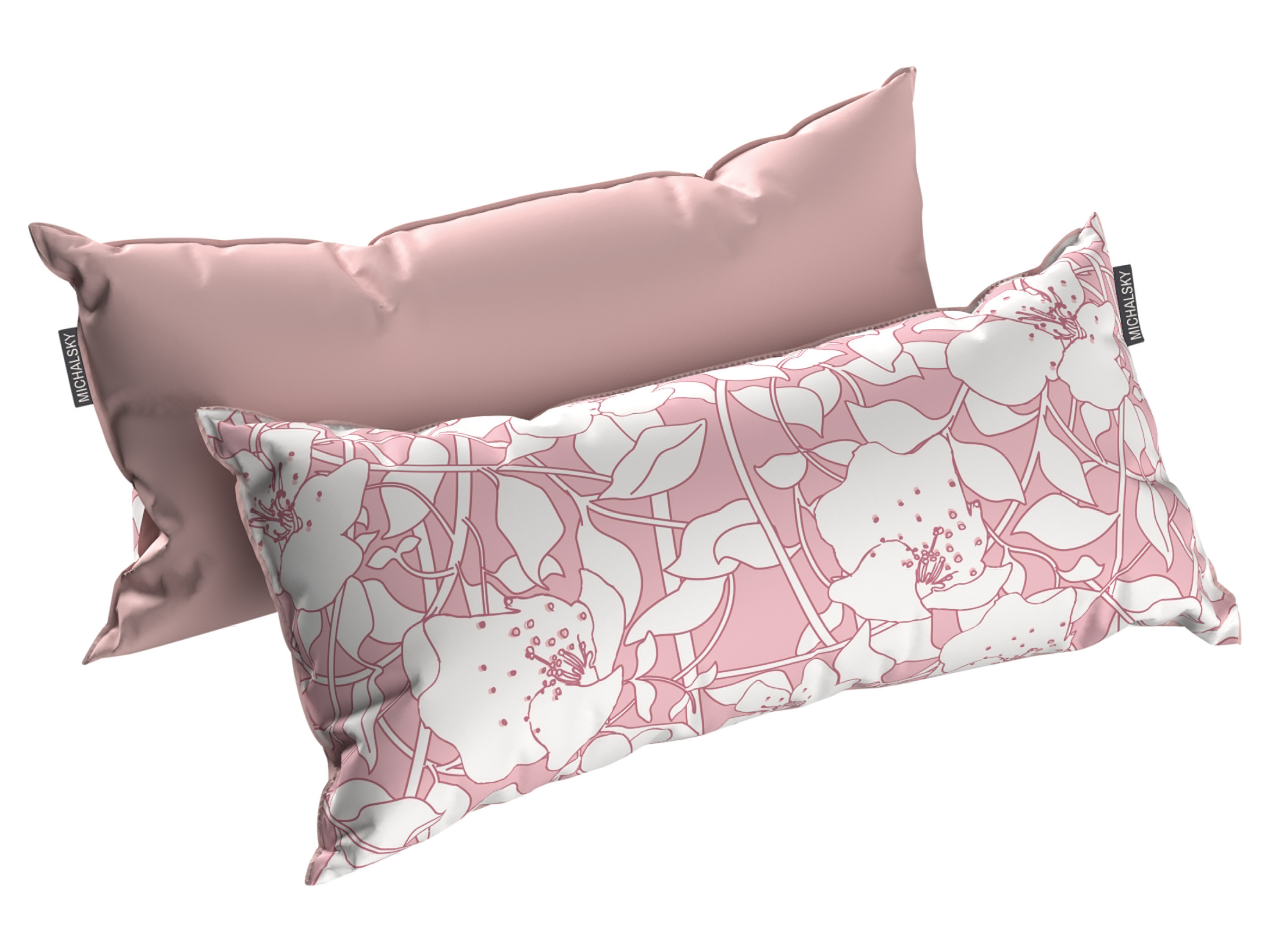 Michalsky Potah na polštář, 50 x 60 cm, 2 kusy (světle růžová)