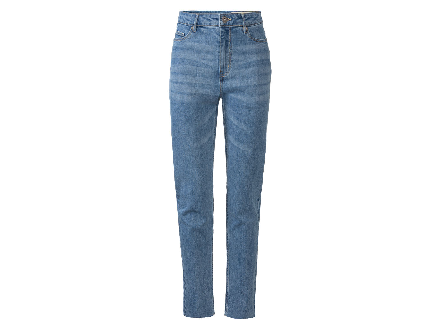 esmara® Dámské džíny "Straight Fit", délka ke kotníkům (40, modrá)