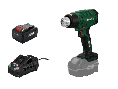 Aku horkovzdušná pistole PHLGA 20-Li C2, Smart 8 Ah