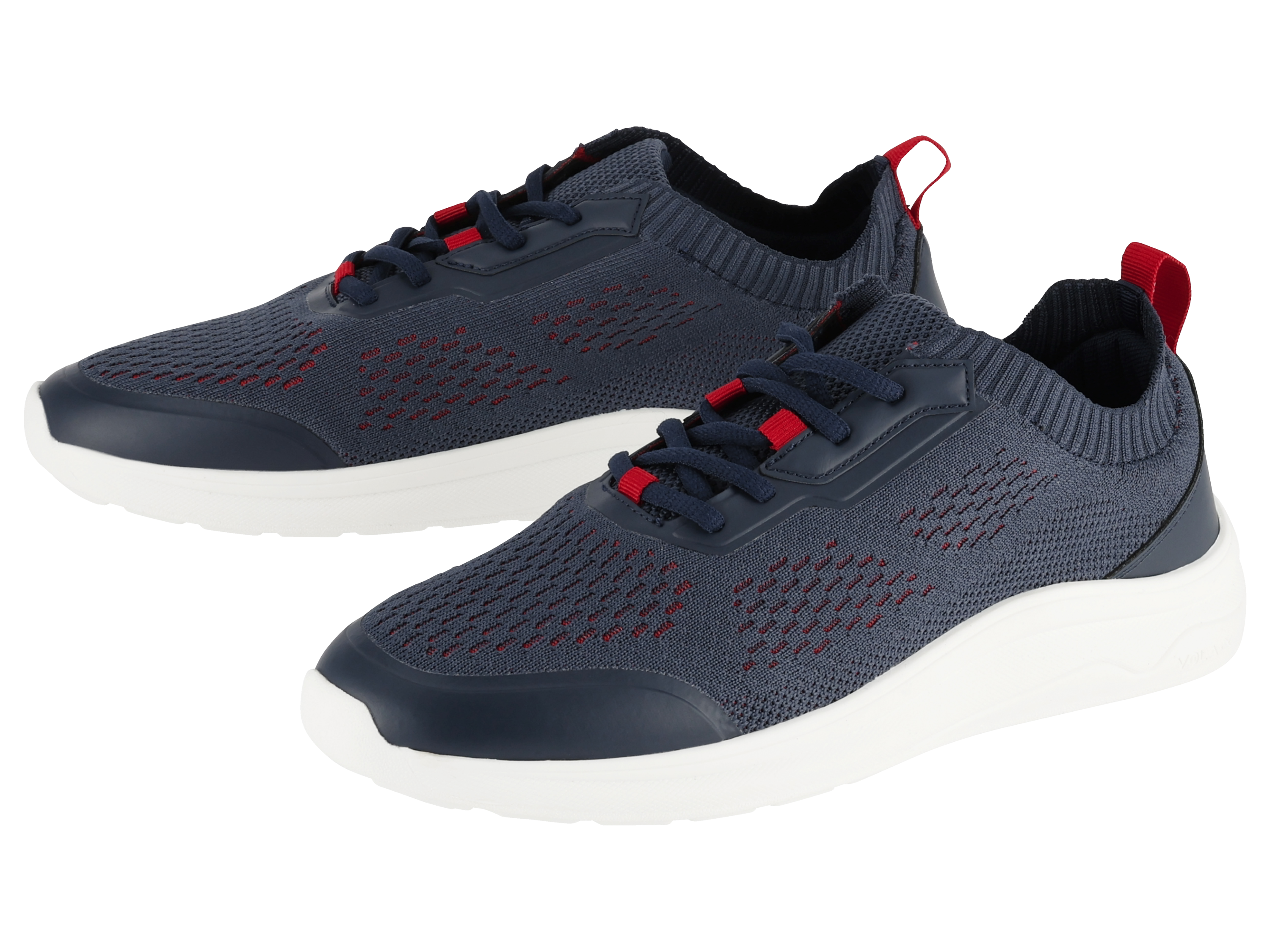 esmara® Pánská volnočasová obuv (navy modrá / červená, 44)