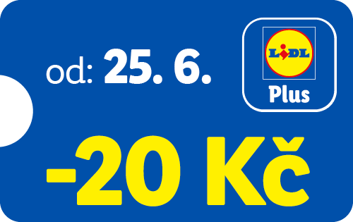 Sleva od 25. 6.: -20 Kč