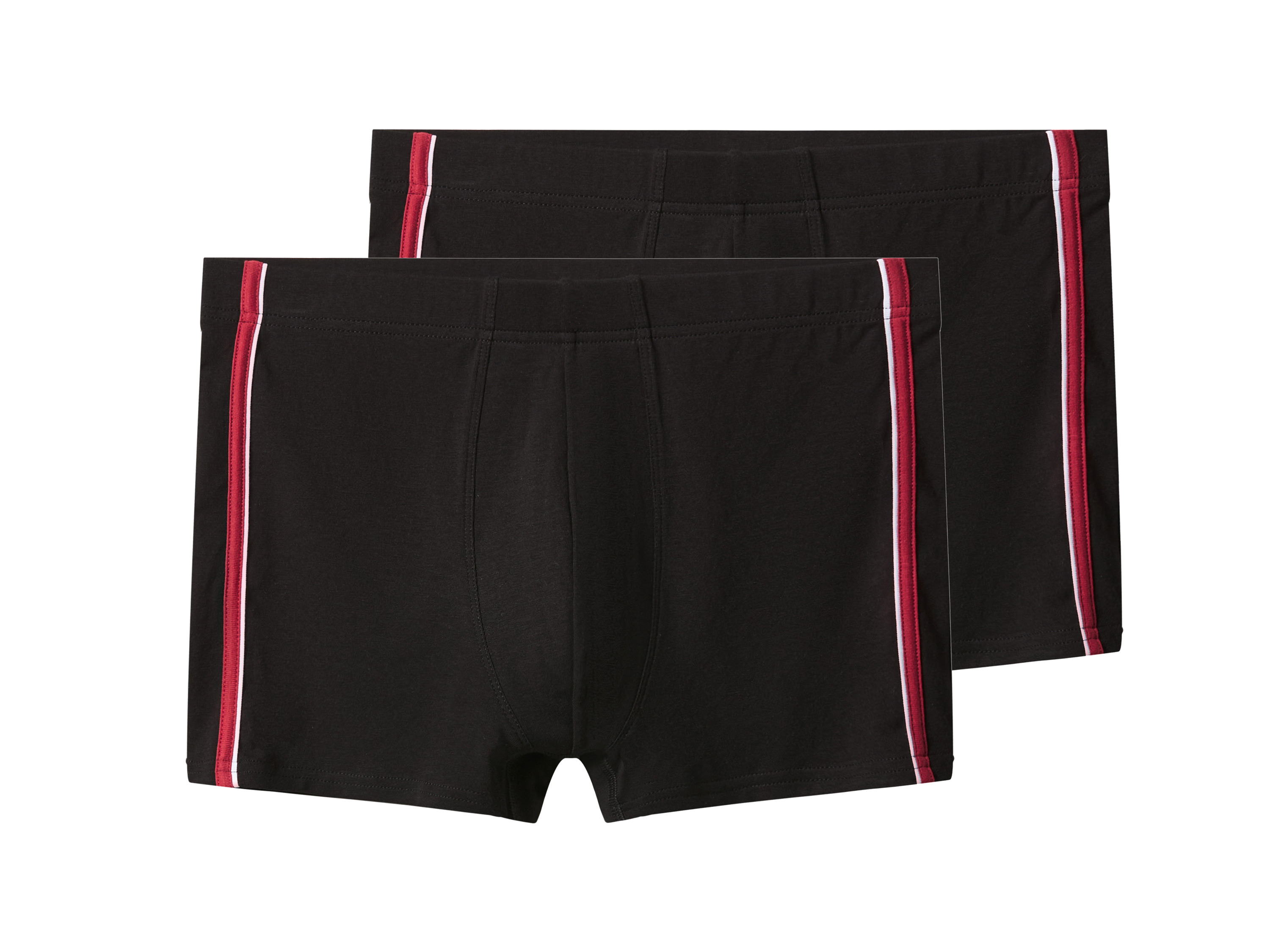 esmara Men Pánské boxerky, 2 kusy (pruhy/černá, 8/Xxl)