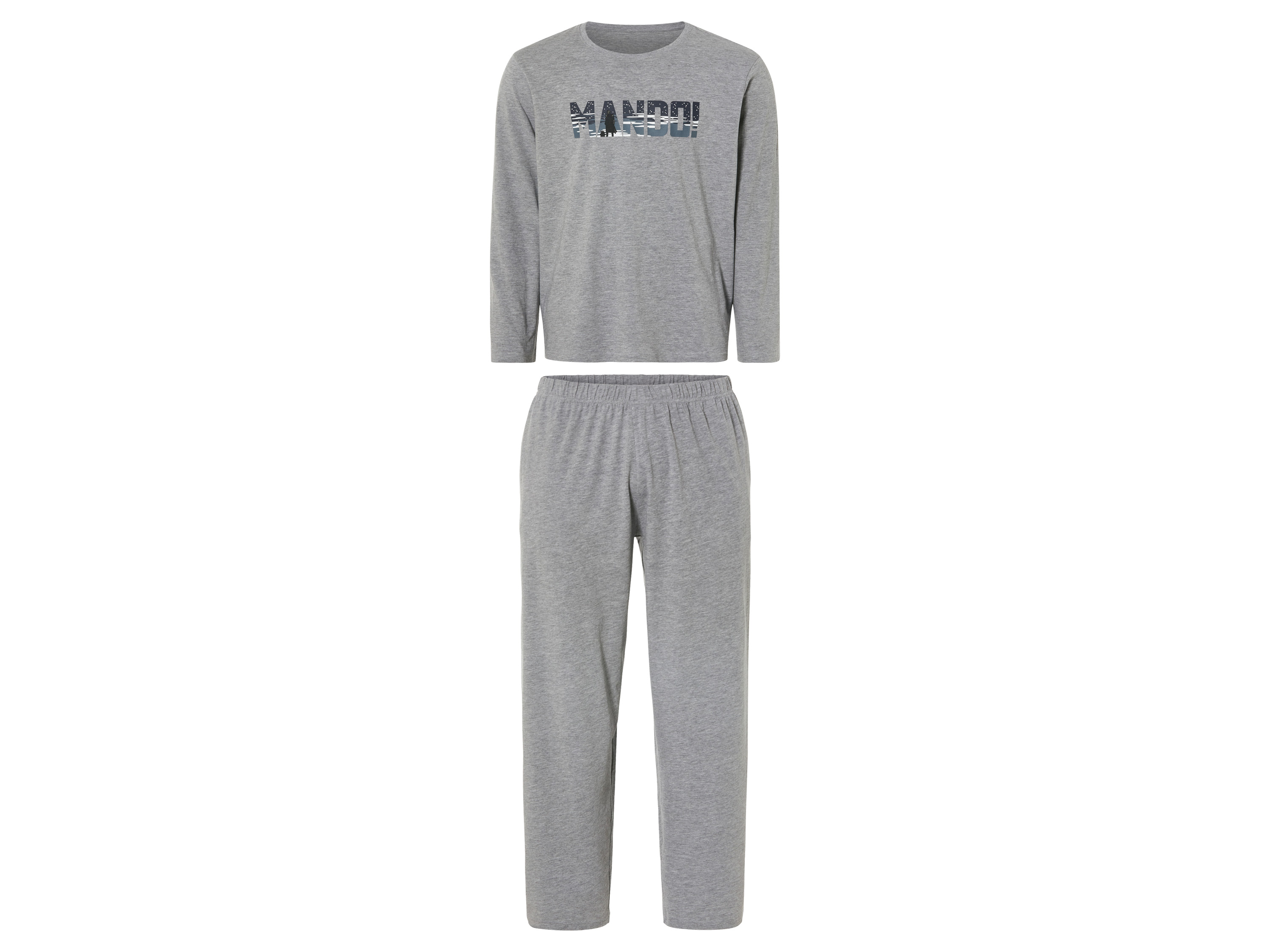 Pánské pyžamo (S (44/46), šedá)