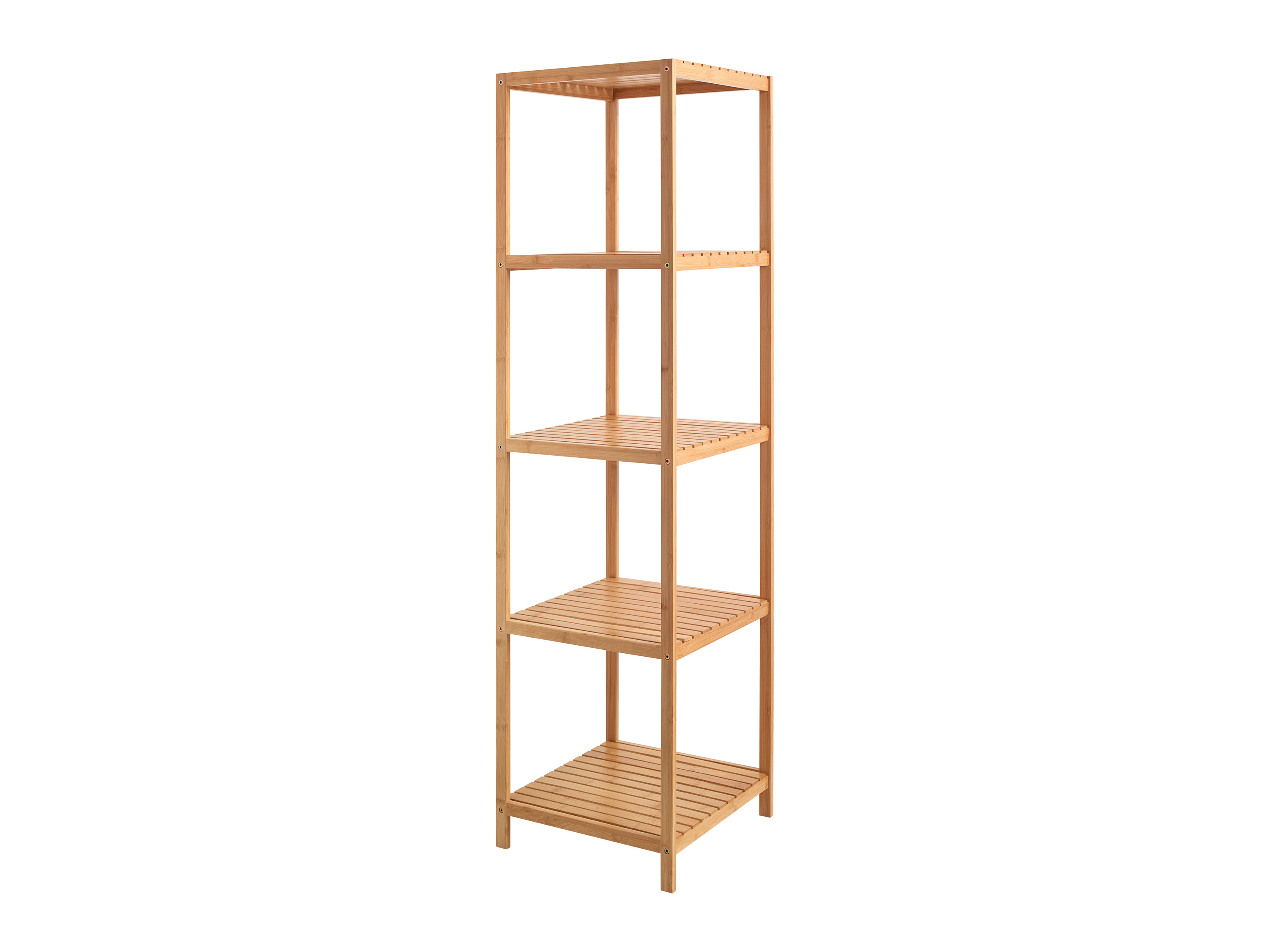 Livarno® Bambusový regál s 5 přihrádkami