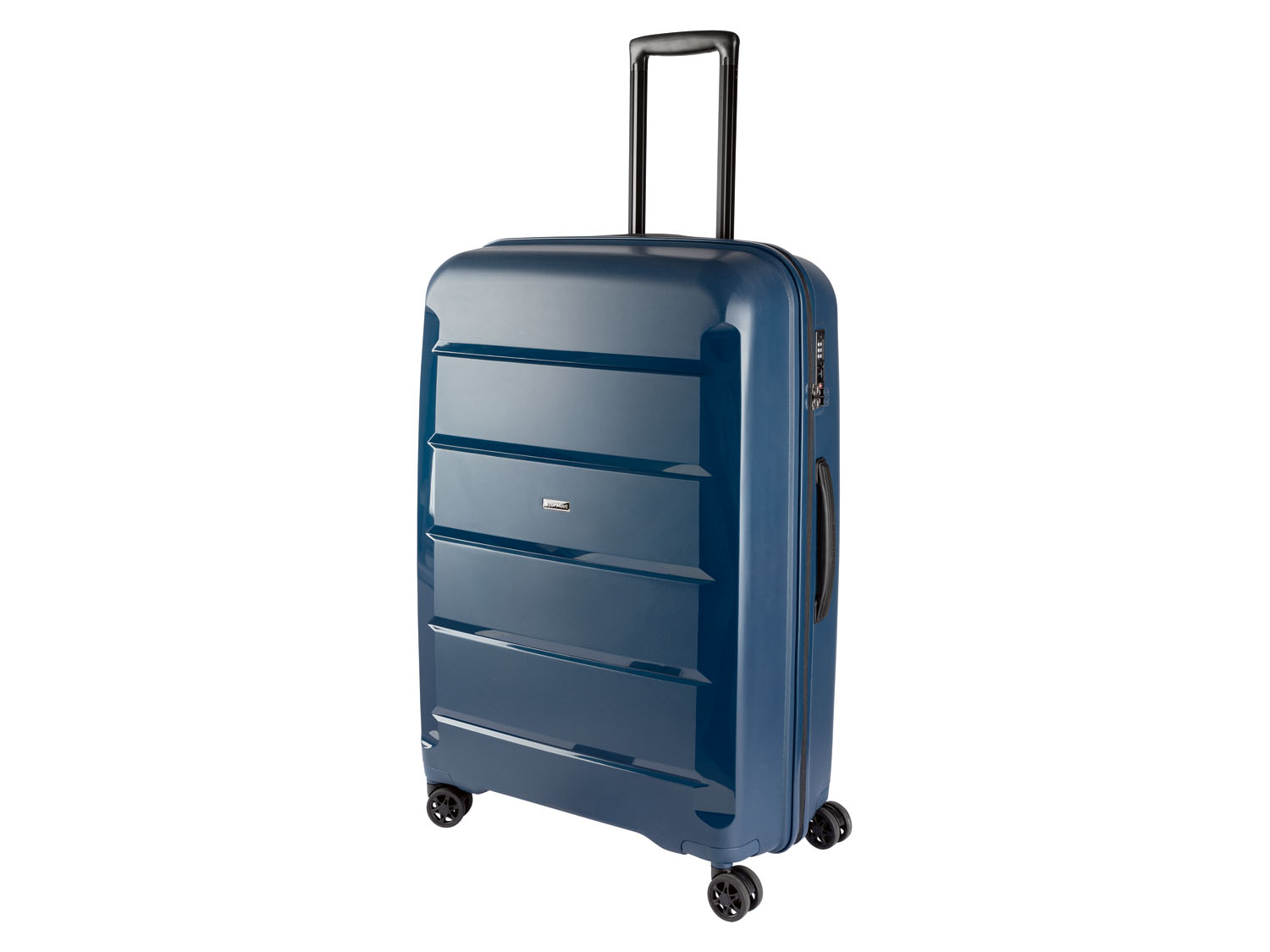 TOPMOVE Skořepinový kufr, 90 l, modrý
