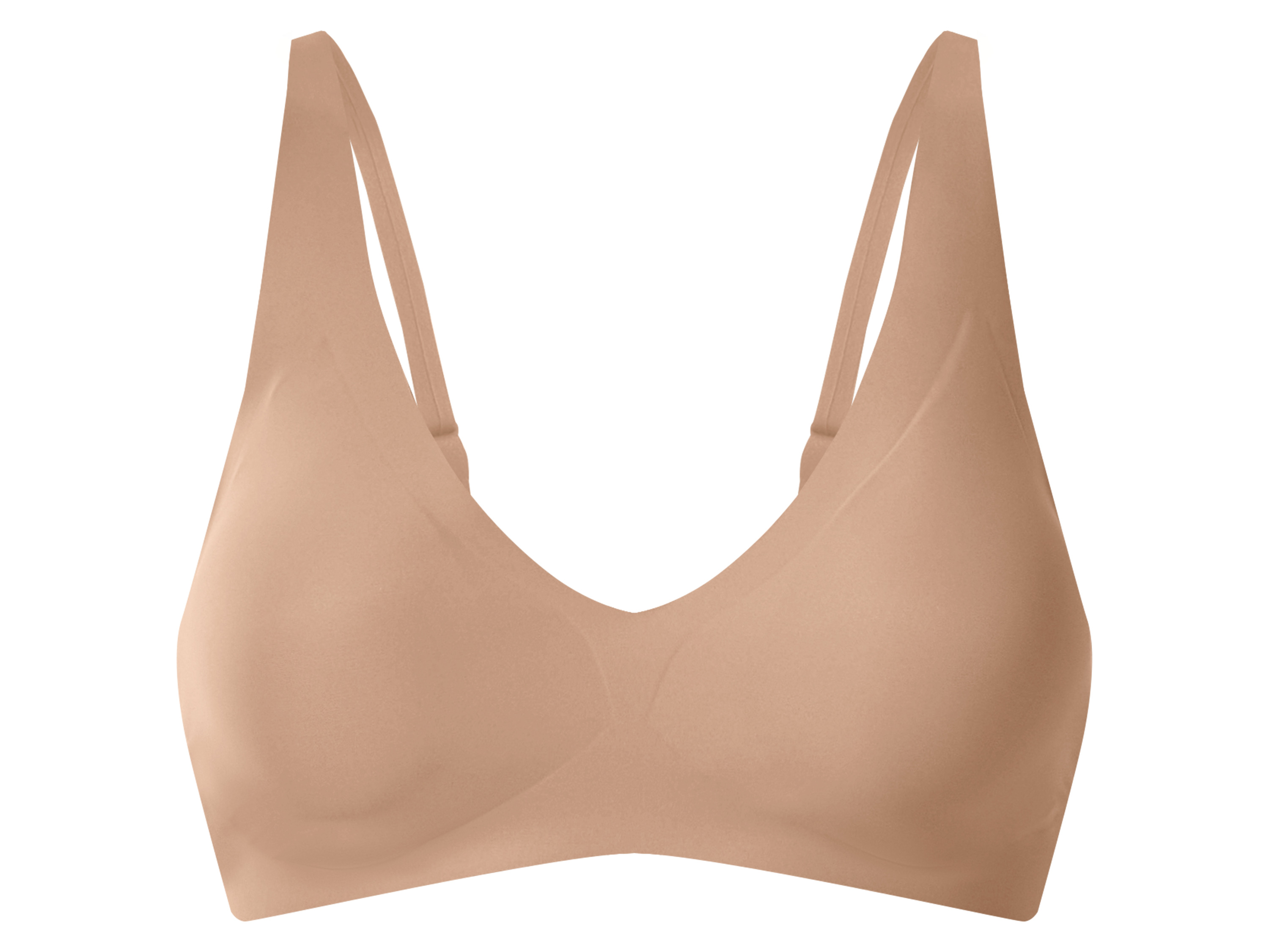 Esmara® Dámská bezešvá podprsenka (světle hnědá, S (36/38))