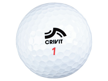 CRIVIT® Golfové míčky, 12 kusů