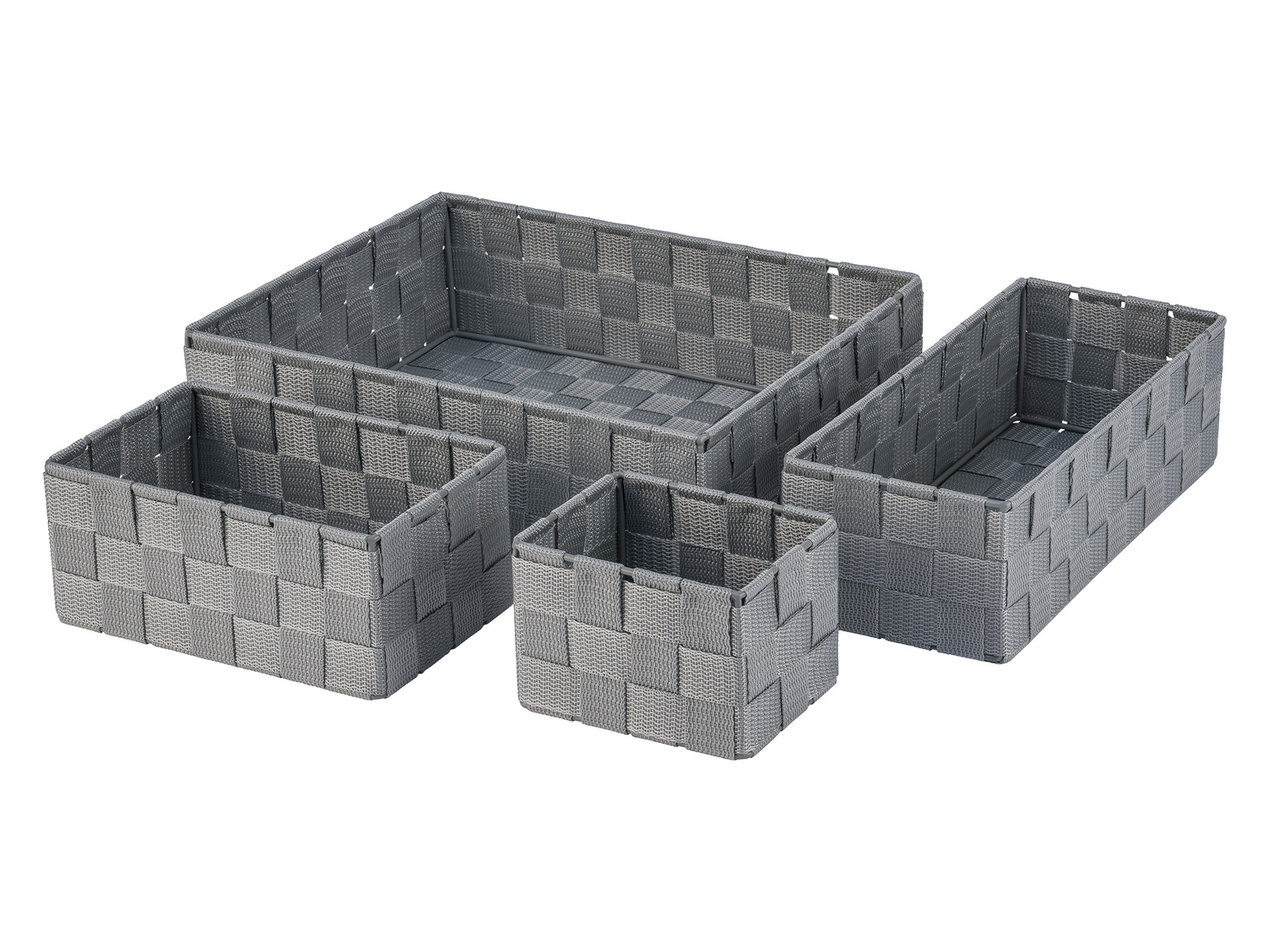 Livarno home Závěsný regál / Sada úložných košů / Organizér (organizér se 3 košíky)