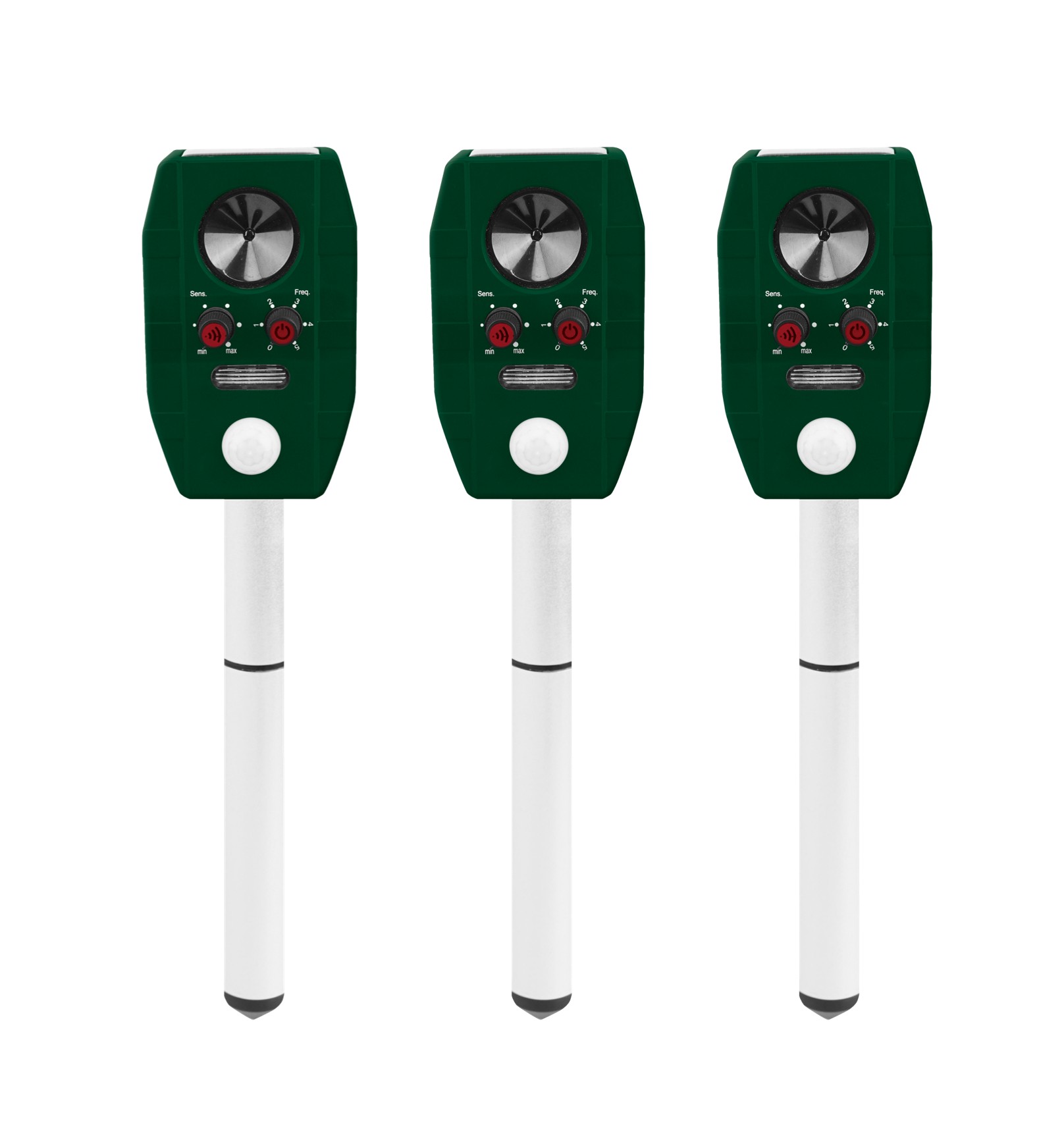Parkside® Sada solárních odpuzovačů zvířat Ptus 1 B2, 3dílná