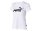 Bílé tričko Puma s logem.