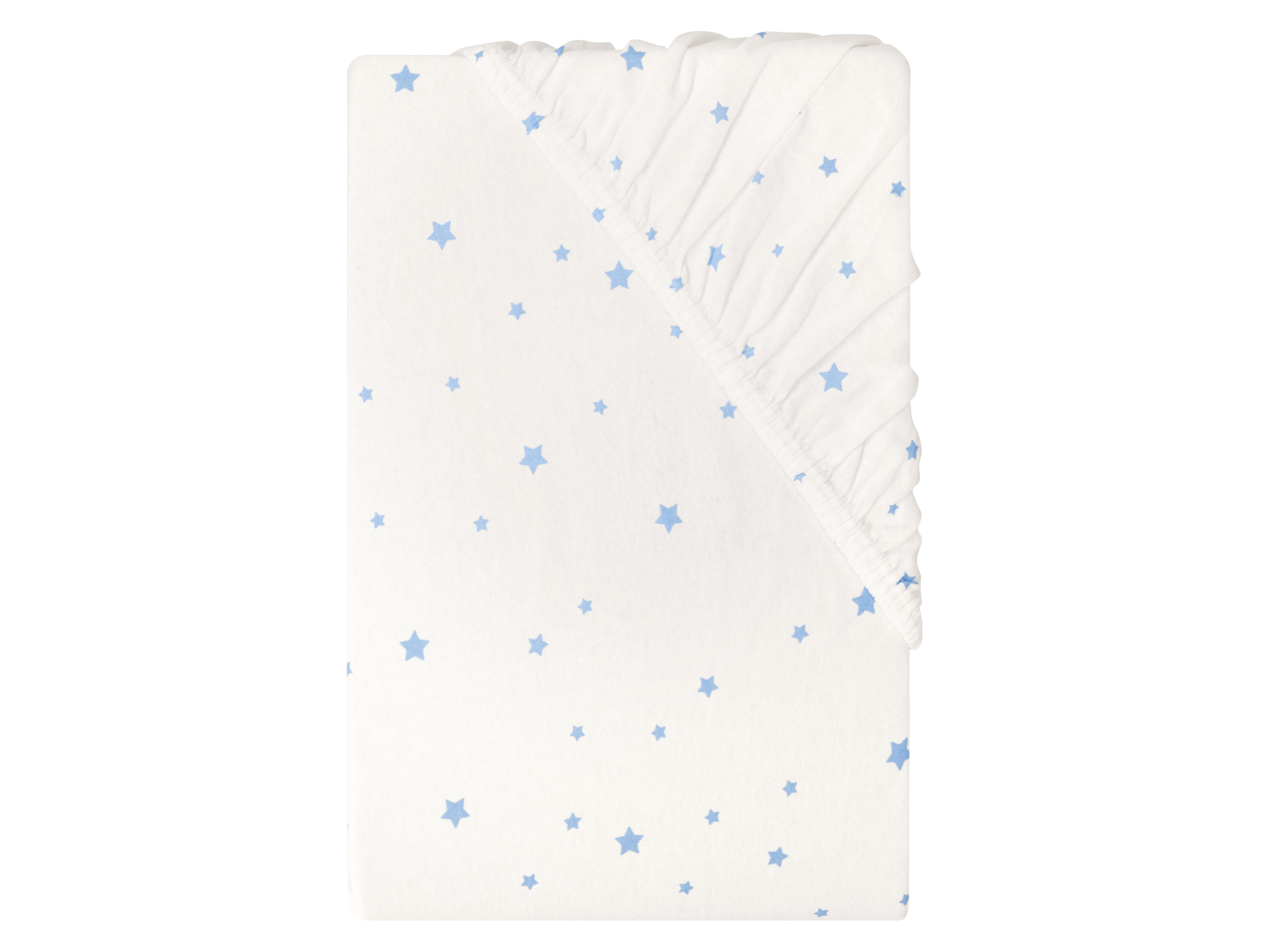 Livarno® Dětské napínací prostěradlo, 90-100 x 200 cm (modrá)
