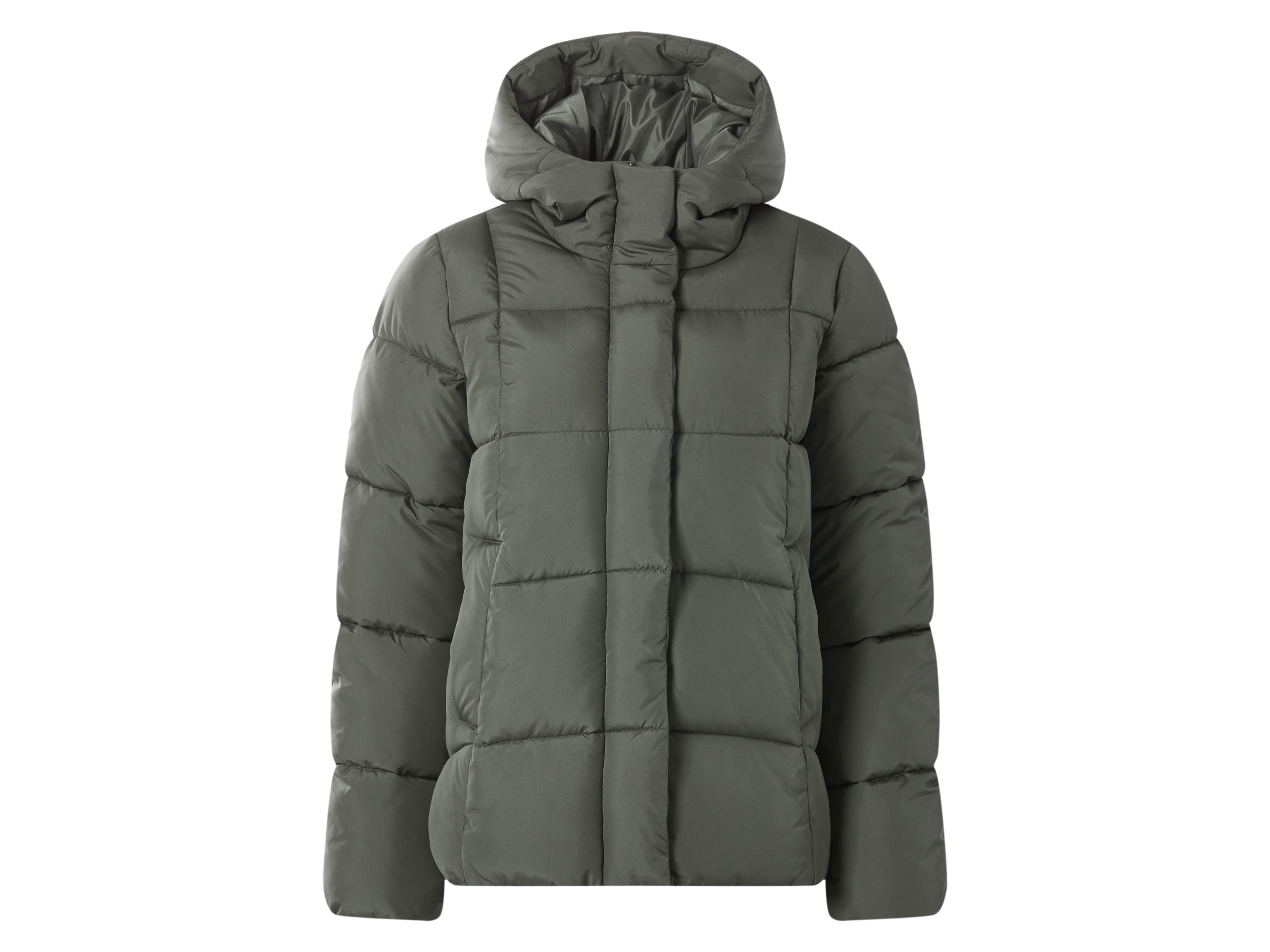 Esmara® Dámská prošívaná termo bunda (zelená, M(40/42))