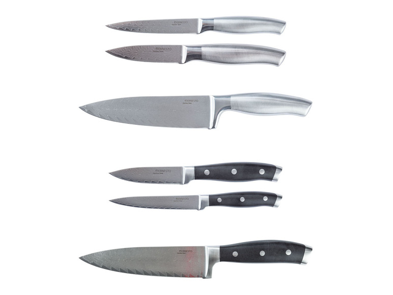  Zobrazit na celou obrazovku ERNESTO® Kuchyňský nůž z damascenské oceli - Obrázek 1
