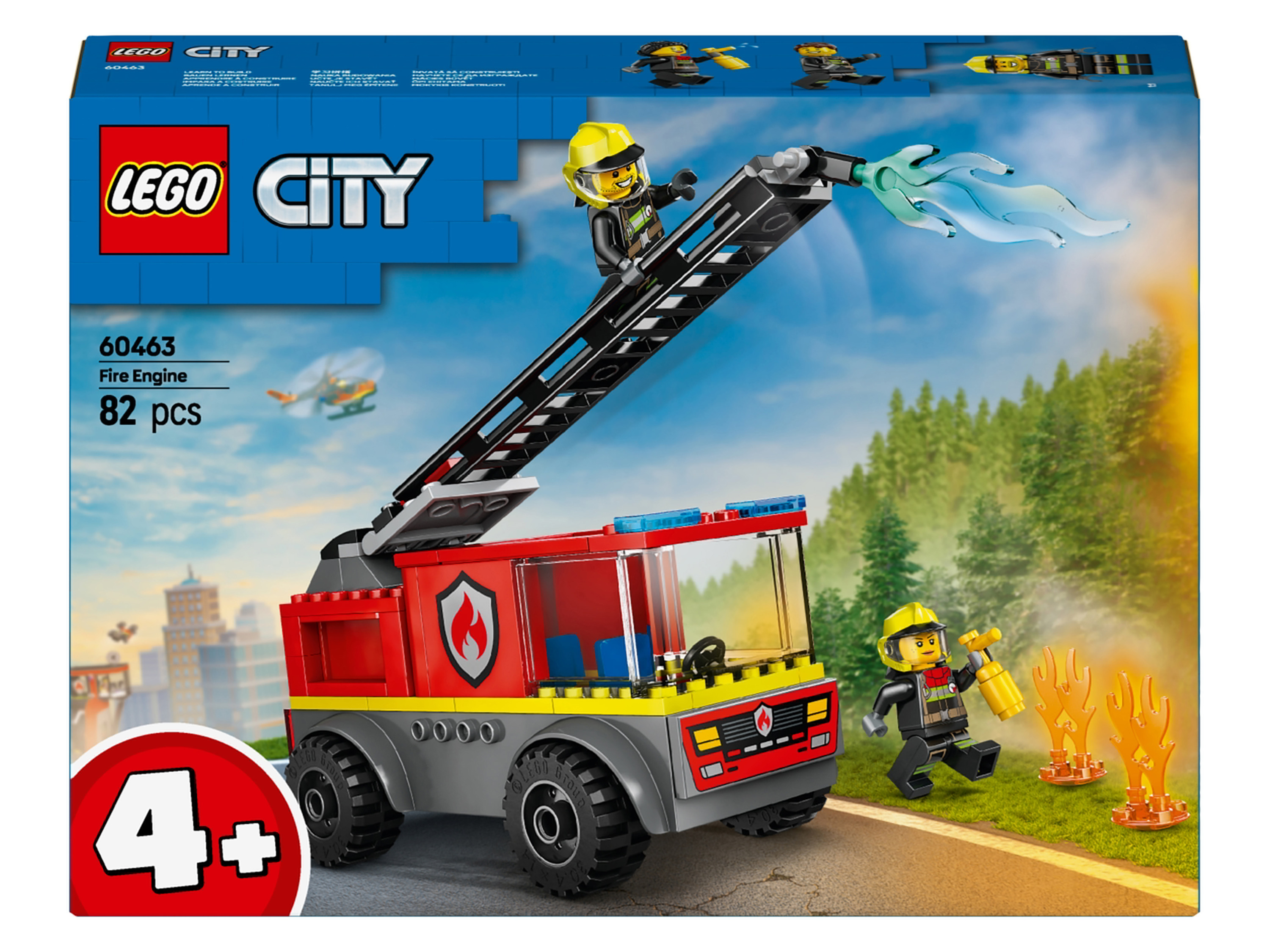 Lego® City 60463 Hasičské auto s žebříkem