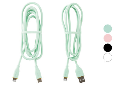 TRONIC Nabíjecí a datový kabel, USB-A / USB-C, Lightning, 1 m