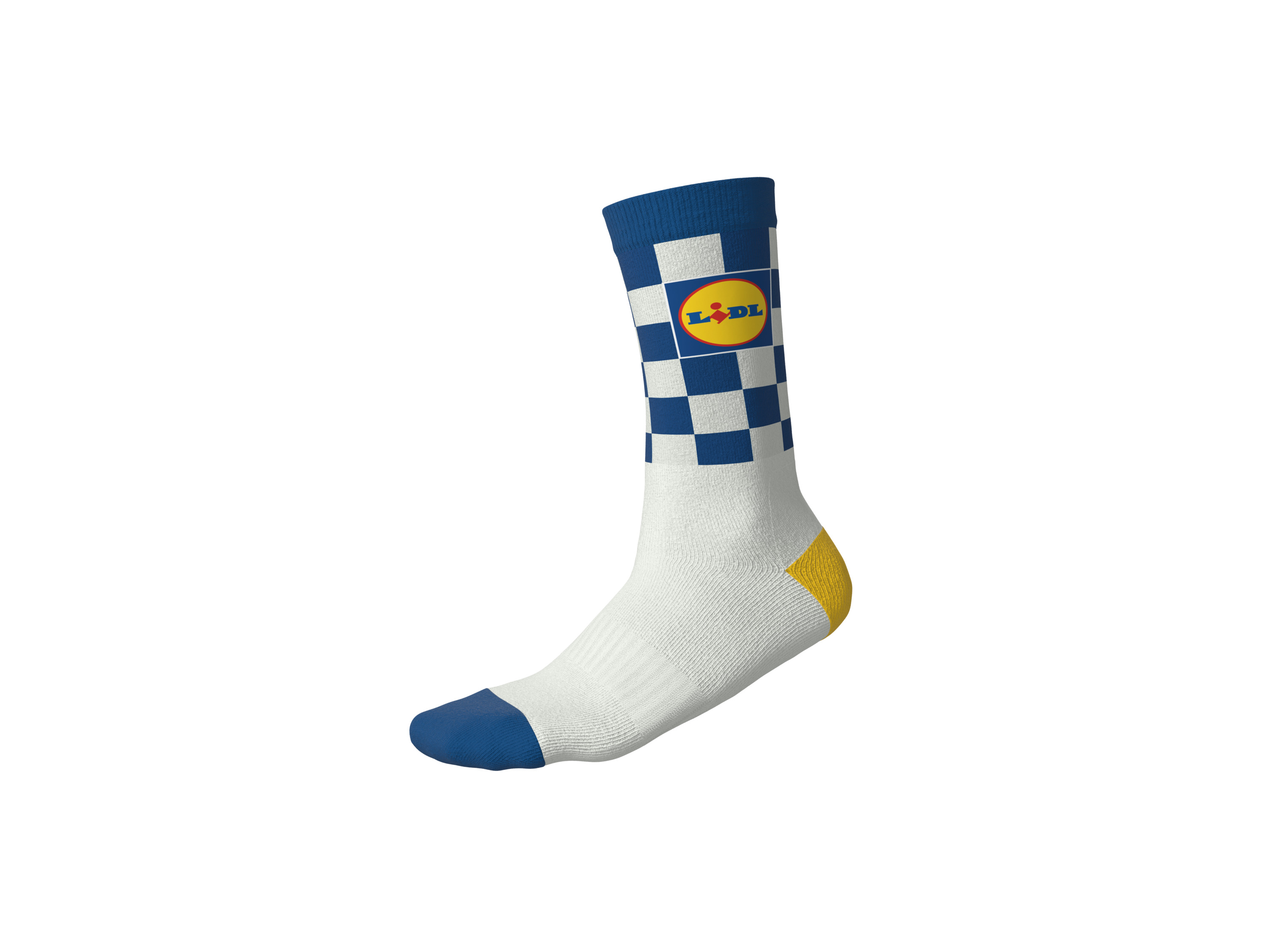 Sportovní ponožky Lidl (kostkovaná, 35-38)