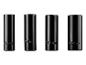 Čtyři černé klíče s rozměry 17 mm, 19 mm, 21 mm a 23 mm.