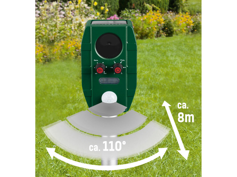  Zobrazit na celou obrazovku PARKSIDE® Solární odpuzovač zvířat PTUS 1 A1 - Obrázek 7