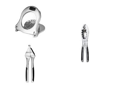 LIVARNO home Kráječ na vejce / Louskáček na ořechy / Lis na česnek