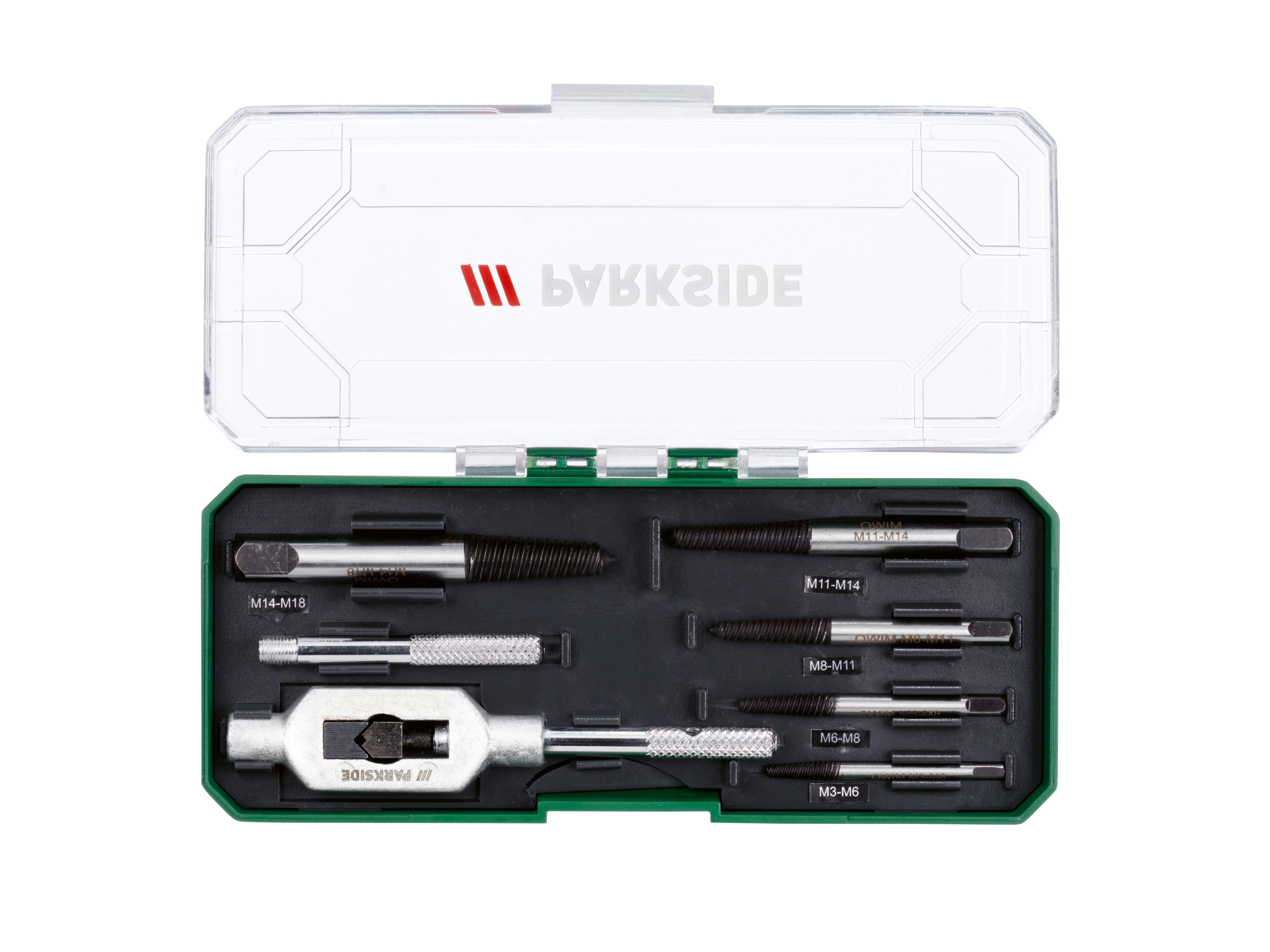 Parkside® Sada rázových utahováků / Sada na vytahování šroubů / matic (sada pro vytahování šroubů)