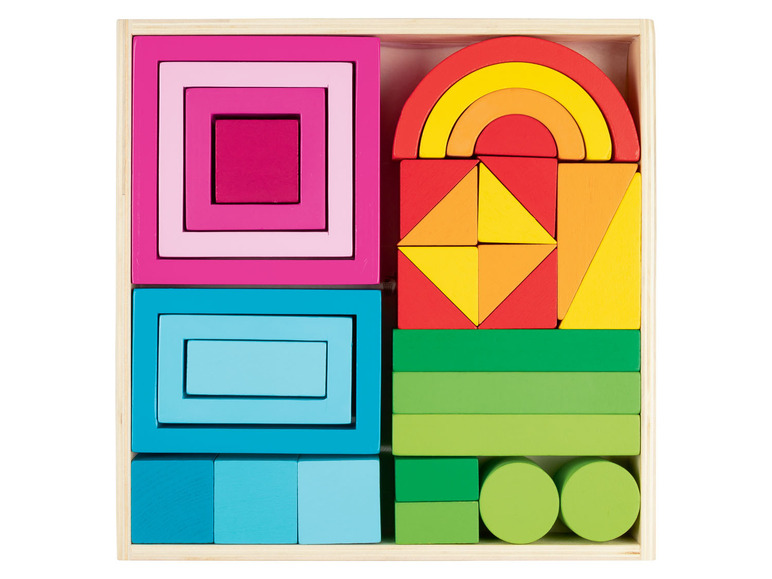  Zobrazit na celou obrazovku Playtive Dřevěná výuková hra Montessori, velká - Obrázek 2