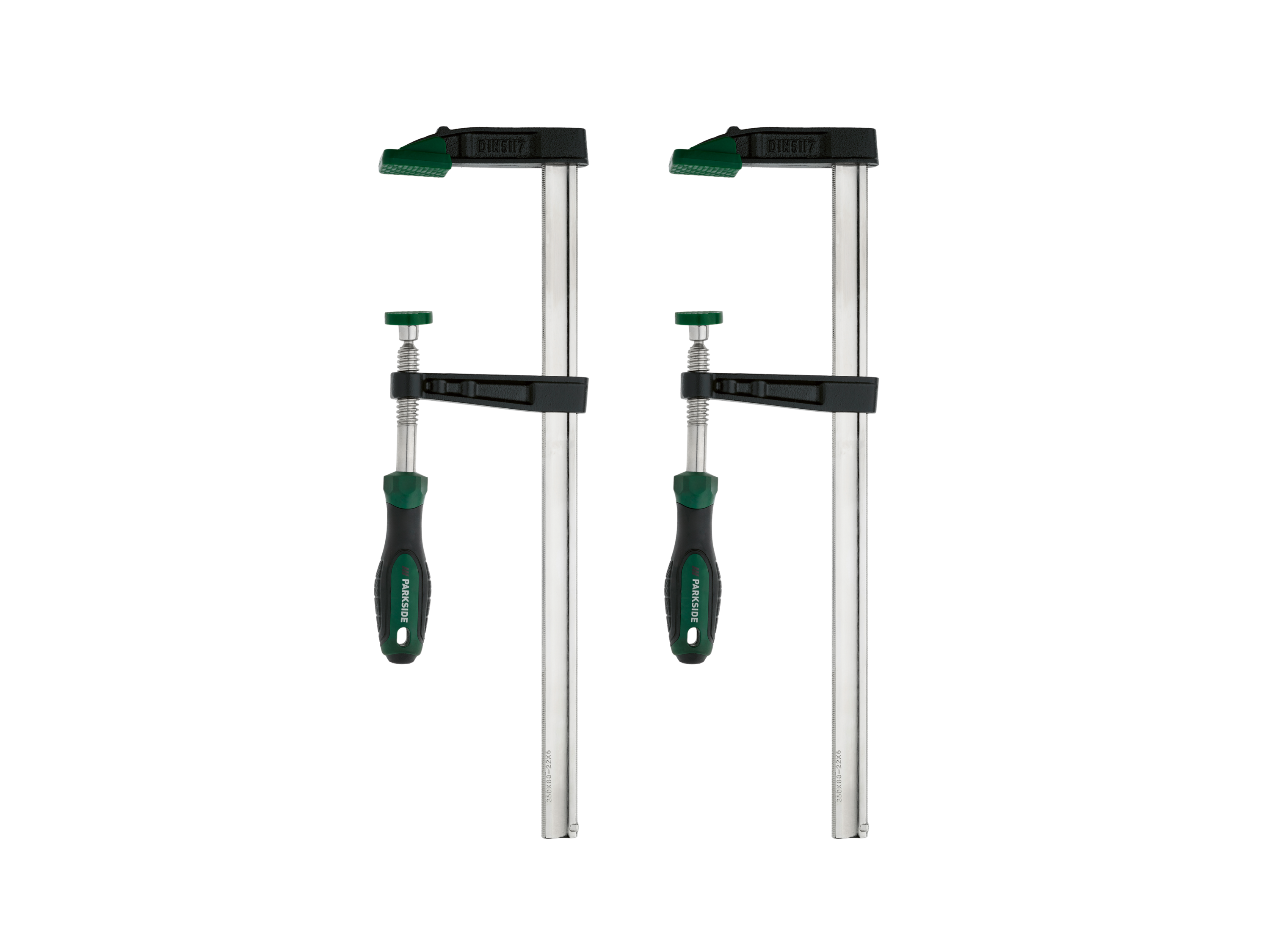 Parkside® Truhlářské svěrky (sada svorek, 2dílná)
