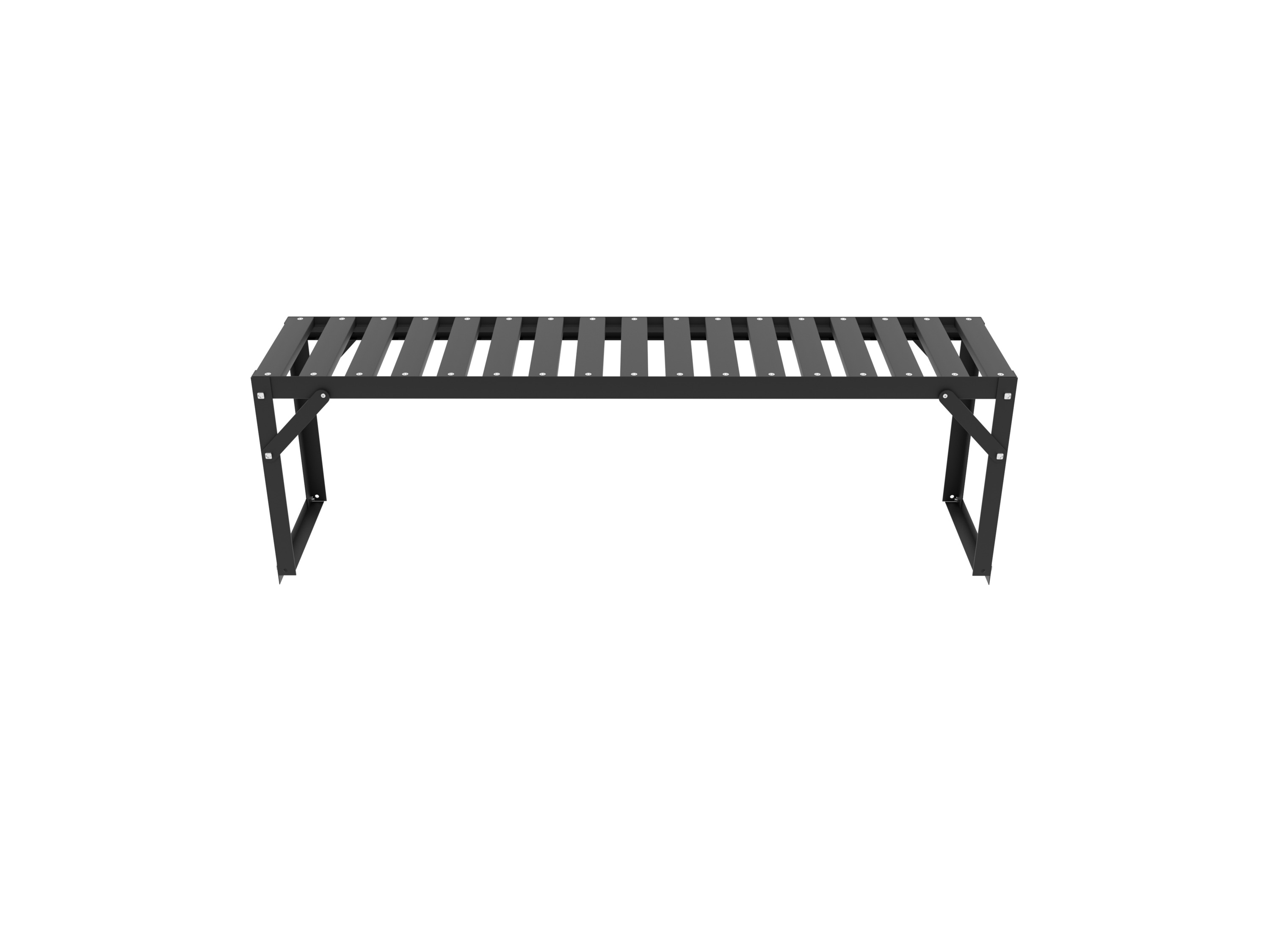 Vitavia Hliníkový nástavec na stůl, 121 x 28 x 39 cm, černá