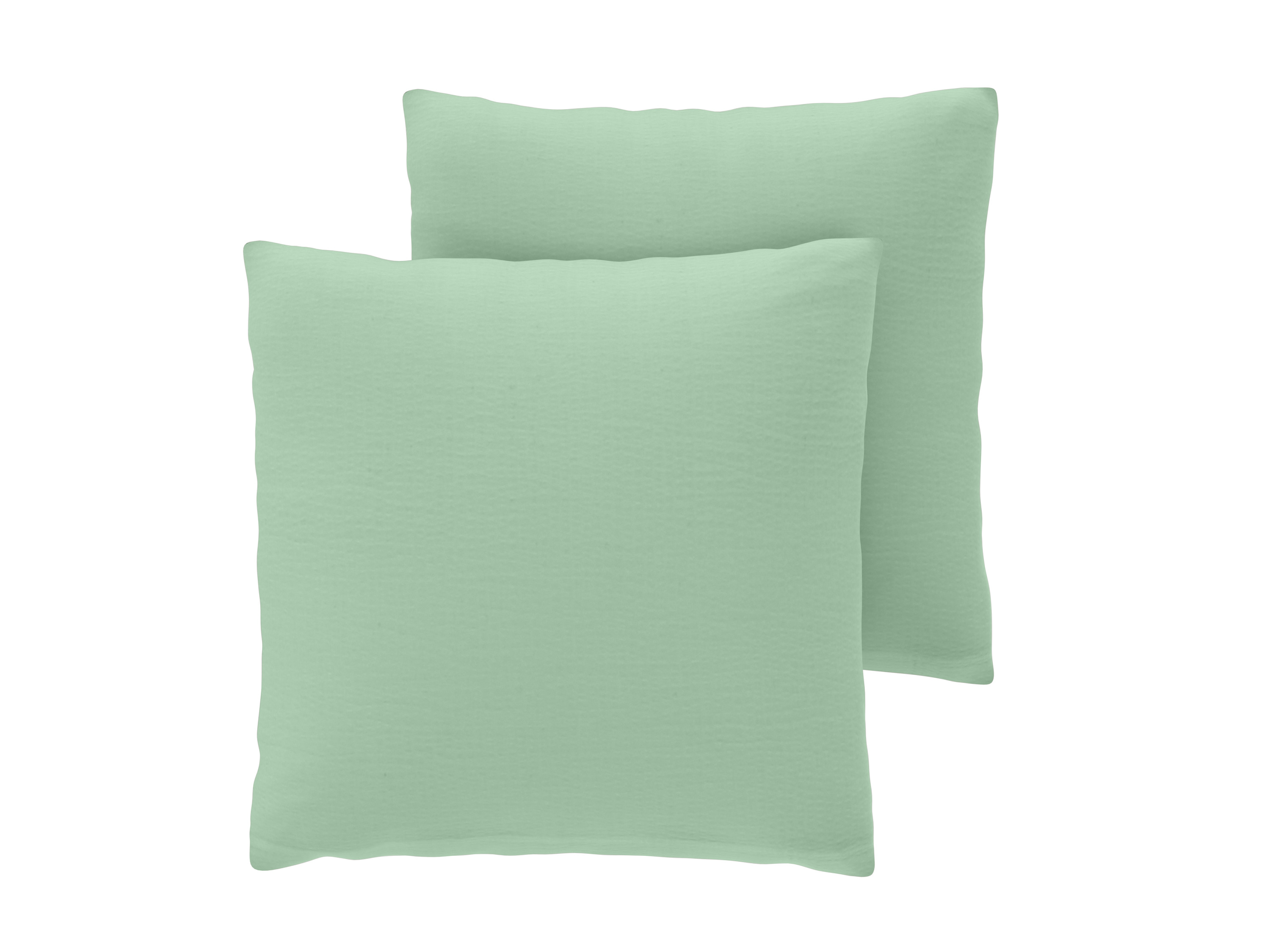 Livarno® Potah na polštář, 50 x 60 cm, 2 kusy (světle zelená)