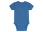 Modrý overal s krátkým rukávem pro miminko.