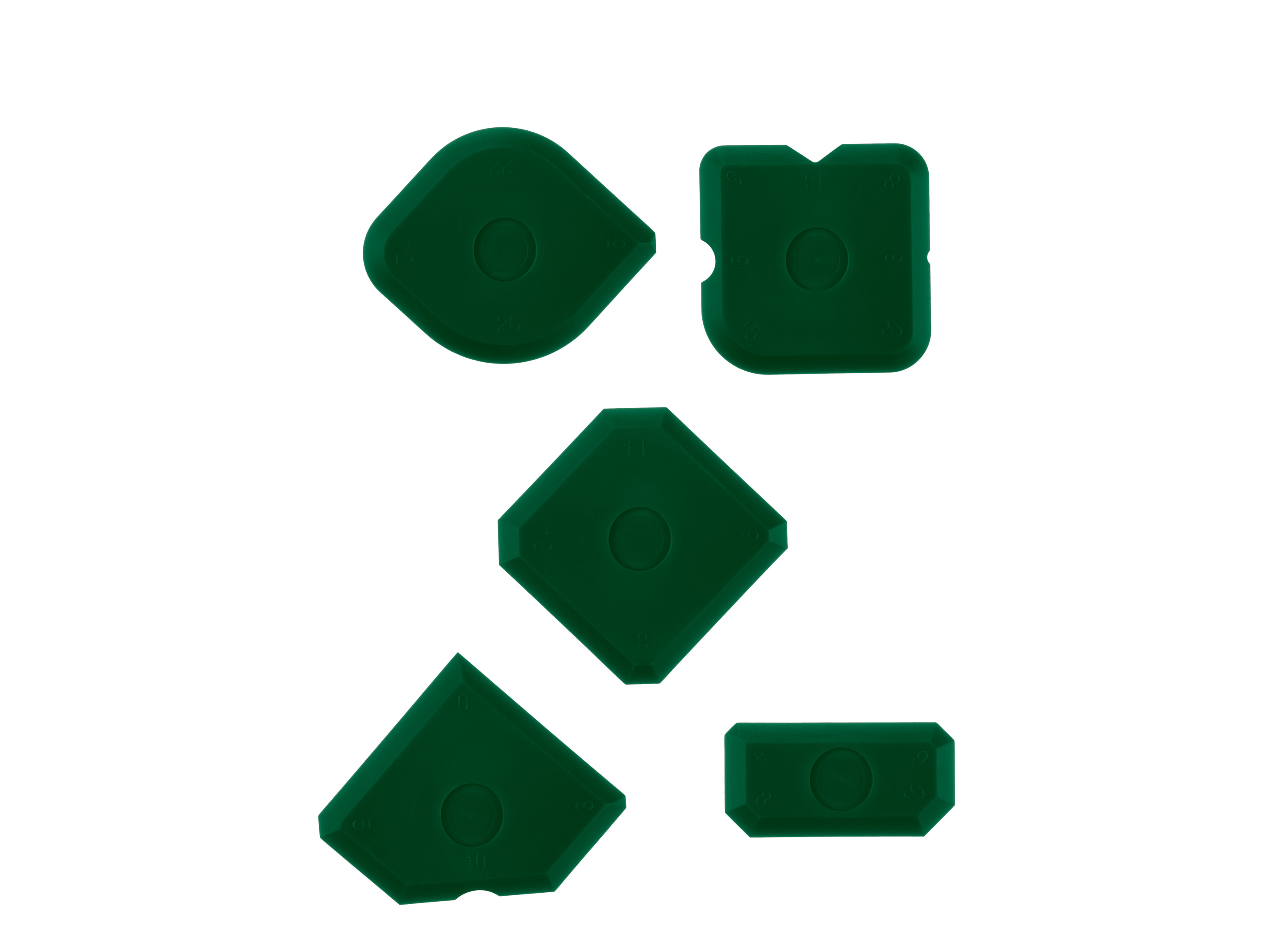 Parkside® Příslušenství k pokládce dlaždic (Sada vyhlazovačů spár 5 kusů.)