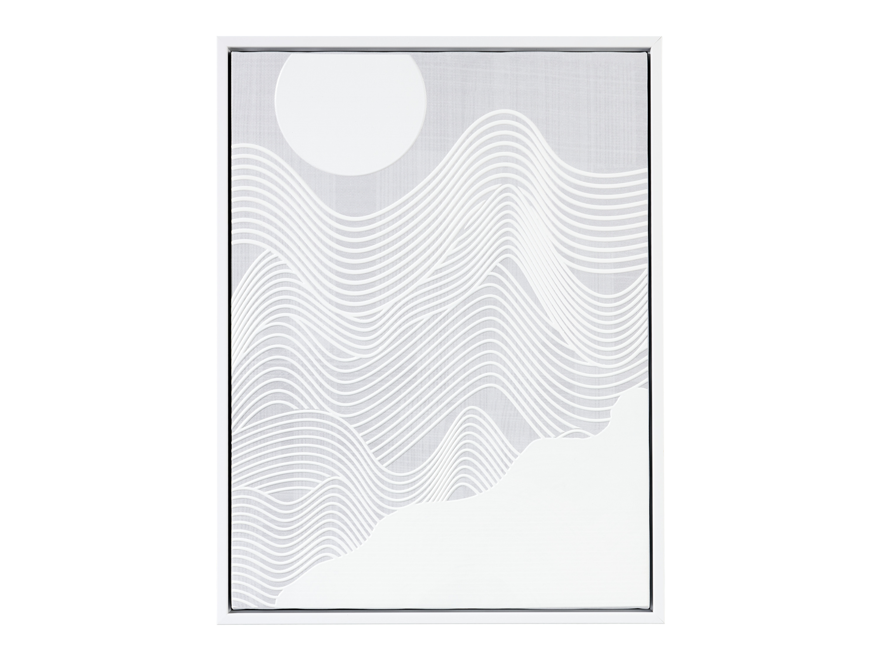Livarno home Dekorativní plátno s 3D (textura papíru)
