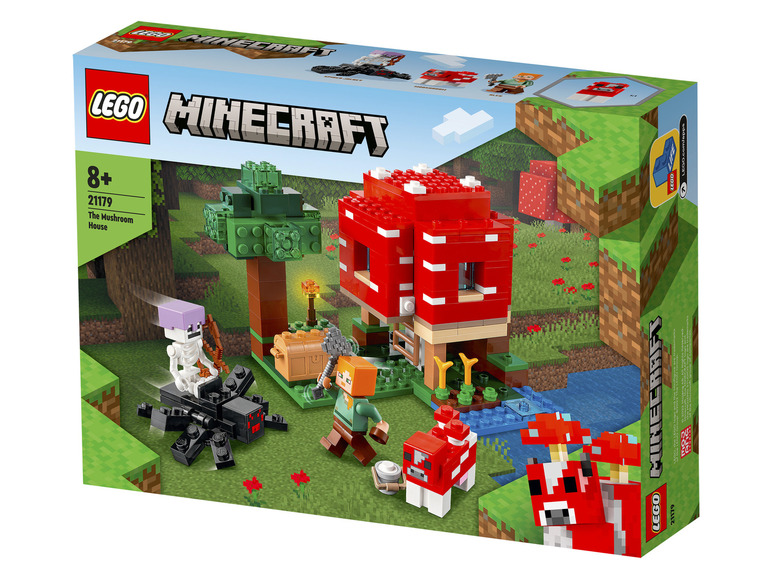  Zobrazit na celou obrazovku Lego Minecraft 21179 Houbový domek - Obrázek 2